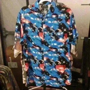 Barney Cools short sleeve button down shirt